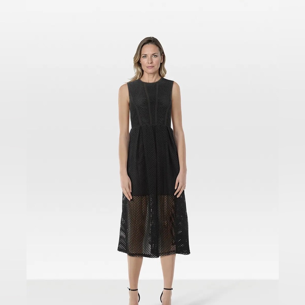 Sandro Net Midi Dress